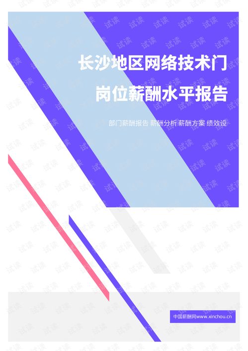 2021年薪酬報告系列之長沙地區網絡技術崗位薪酬水平報告
